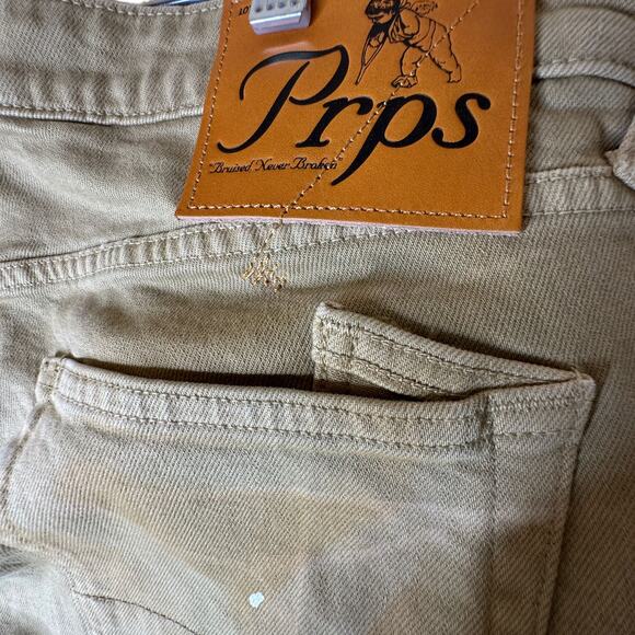 💎✨ORIGINAL✨💎New w/ TAG Prps Cream Jeans - Picture 6 of 10
